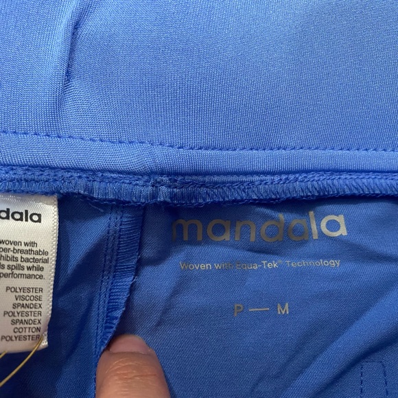 Mandala womens scrubs in ceil blue - Picture 3 of 4